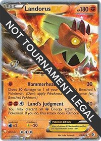 Landorus EX - 2015 (Rowan Stavenow) #89 Landorus EX - 2015 (Rowan Stavenow) - World Championship Decks - #89 - Pokemon TCG card