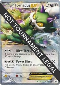Tornadus EX - 2012 (Zachary Bokhari) #90 Tornadus EX - 2012 (Zachary Bokhari) - World Championship Decks - #90 - Pokemon TCG card
