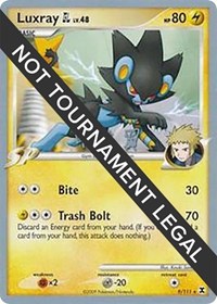 Luxray GL - 2009 (Tsubasa Nakamura) #9 Luxray GL - 2009 (Tsubasa Nakamura) - World Championship Decks - #9 - Pokemon TCG card