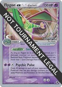 Flygon ex (Delta Species) - 2007 (Jun Hasebe) #92 Flygon ex (Delta Species) - 2007 (Jun Hasebe) - World Championship Decks - #92 - Pokemon TCG card