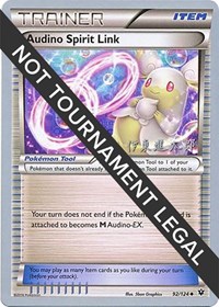 Audino Spirit Link - 2016 (Shintaro Ito) #92 Audino Spirit Link - 2016 (Shintaro Ito) - World Championship Decks - #92 - Pokemon TCG card