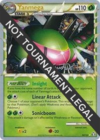 Yanmega - 2011 (Gustavo Wada) - World Championship Decks - #98 - Pokemon TCG card