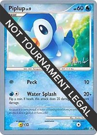 Piplup (DP03) - 2008 (Dylan Lefavour) - World Championship Decks - #DP03 - Pokemon TCG card
