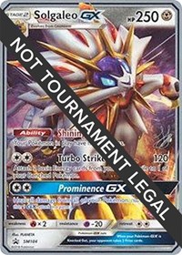 Solgaleo GX - 2019 (Henry Brand) #SM104 Solgaleo GX - 2019 (Henry Brand) - World Championship Decks - #SM104 - Pokemon TCG card