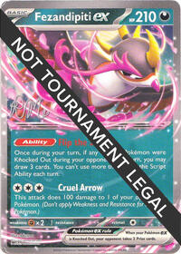 Fezandipiti ex - 2025 (Riley McKay) - World Championship Decks - #689019 - Pokemon TCG card