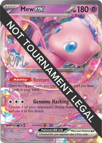 Mew ex - 2025 (Riley McKay) - World Championship Decks - #689021 - Pokemon TCG card