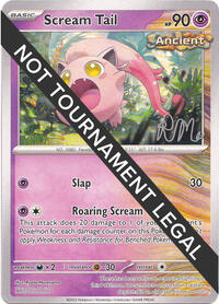 Scream Tail - 2025 (Riley McKay) #689022 Scream Tail - 2025 (Riley McKay) - World Championship Decks - #689022 - Pokemon TCG card