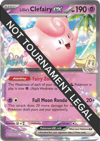 Lillie's Clefairy ex - 2025 (Riley McKay) - World Championship Decks - #689023 - Pokemon TCG card