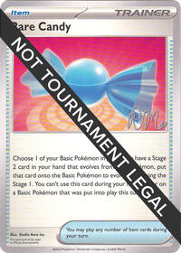 Rare Candy - 2025 (Riley McKay) - World Championship Decks - #689036 - Pokemon TCG card