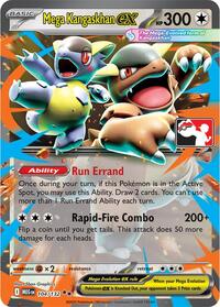 Mega Kangaskhan ex #104 Mega Kangaskhan ex - Prize Pack Series Cards - #104 - Pokemon TCG card