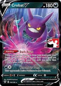 Crobat V #104 Crobat V - Prize Pack Series Cards - #104 - Pokemon TCG card
