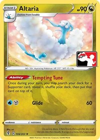 Altaria - Prize Pack Series Cards - #106 - Pokemon TCG card