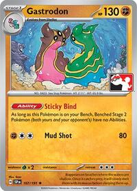Gastrodon #107 Gastrodon - Prize Pack Series Cards - #107 - Pokemon TCG card