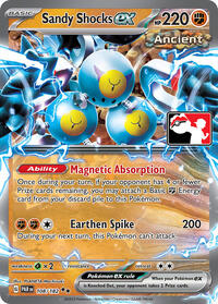Sandy Shocks ex - Prize Pack Series Cards - #108 - Pokemon TCG card
