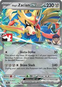 Hop's Zacian ex #111 Hop's Zacian ex - Prize Pack Series Cards - #111 - Pokemon TCG card