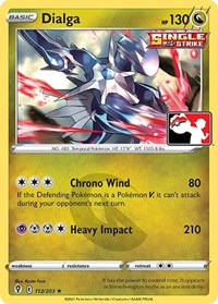Dialga - Prize Pack Series Cards - #112 - Pokemon TCG card
