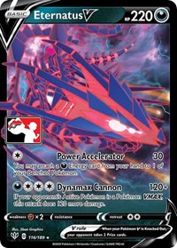 Eternatus V - Prize Pack Series Cards - #116 - Pokemon TCG card