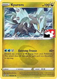 Kyurem #116 Kyurem - Prize Pack Series Cards - #116 - Pokemon TCG card