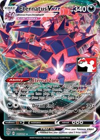 Eternatus VMAX - Prize Pack Series Cards - #117 - Pokemon TCG card