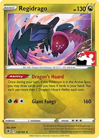 Regidrago #118 Regidrago - Prize Pack Series Cards - #118 - Pokemon TCG card