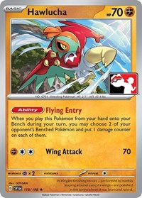 Hawlucha #118 Hawlucha - Prize Pack Series Cards - #118 - Pokemon TCG card
