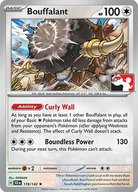 Bouffalant #119 Bouffalant - Prize Pack Series Cards - #119 - Pokemon TCG card