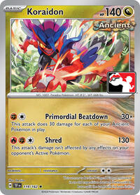 Koraidon #119 Koraidon - Prize Pack Series Cards - #119 - Pokemon TCG card