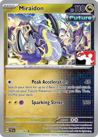 Miraidon #121 Miraidon - Prize Pack Series Cards - #121 - Pokemon TCG card