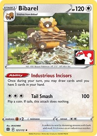 Bibarel #121 Bibarel - Prize Pack Series Cards - #121 - Pokemon TCG card