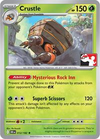 Crustle - Prize Pack Series Cards - #012 - Pokemon TCG card
