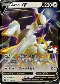 Arceus V - Prize Pack Series Cards - #122 - Pokemon TCG card