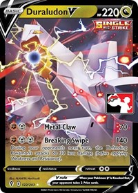 Duraludon V #122 Duraludon V - Prize Pack Series Cards - #122 - Pokemon TCG card