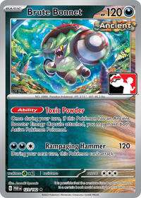 Brute Bonnet - Prize Pack Series Cards - #123 - Pokemon TCG card