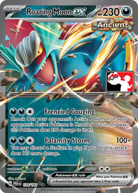 Roaring Moon ex - Prize Pack Series Cards - #124 - Pokemon TCG card