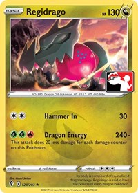 Regidrago #124 Regidrago - Prize Pack Series Cards - #124 - Pokemon TCG card