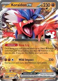 Koraidon ex #125 Koraidon ex - Prize Pack Series Cards - #125 - Pokemon TCG card