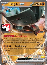 Ting-Lu ex - Prize Pack Series Cards - #127 - Pokemon TCG card
