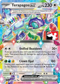 Terapagos ex - 128/142 (Prize Pack Series 6) #128 Terapagos ex - 128/142 (Prize Pack Series 6) - Prize Pack Series Cards - #128 - Pokemon TCG card