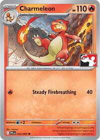Charmeleon #012 Charmeleon - Prize Pack Series Cards - #012 - Pokemon TCG card
