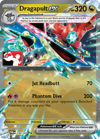 Dragapult ex - Prize Pack Series Cards - #130 - Pokemon TCG card