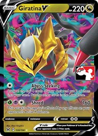Giratina V #130 Giratina V - Prize Pack Series Cards - #130 - Pokemon TCG card