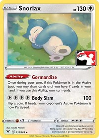 Snorlax - Prize Pack Series Cards - #131 - Pokemon TCG card