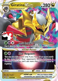 Giratina VSTAR #131 Giratina VSTAR - Prize Pack Series Cards - #131 - Pokemon TCG card