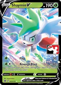 Shaymin V - Prize Pack Series Cards - #013 - Pokemon TCG card