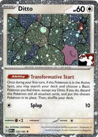 Ditto #132 Ditto - Prize Pack Series Cards - #132 - Pokemon TCG card