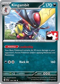 Kingambit - Prize Pack Series Cards - #134 - Pokemon TCG card