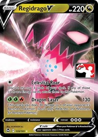 Regidrago V #135 Regidrago V - Prize Pack Series Cards - #135 - Pokemon TCG card