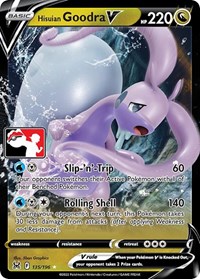 Hisuian Goodra V #135 Hisuian Goodra V - Prize Pack Series Cards - #135 - Pokemon TCG card
