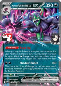 Marnie's Grimmsnarl ex - Prize Pack Series Cards - #136 - Pokemon TCG card