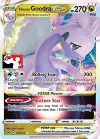 Hisuian Goodra VSTAR #136 Hisuian Goodra VSTAR - Prize Pack Series Cards - #136 - Pokemon TCG card